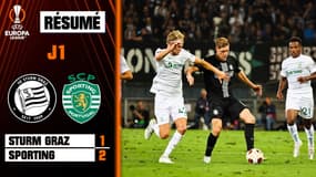 Résumé : Sturm Graz 1-2 Sporting - Ligue Europa (1ère journée)