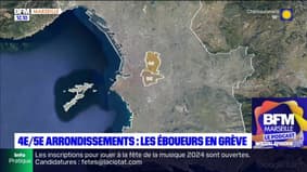 Marseille: la collecte des déchets perturbée dans deux arrondissements