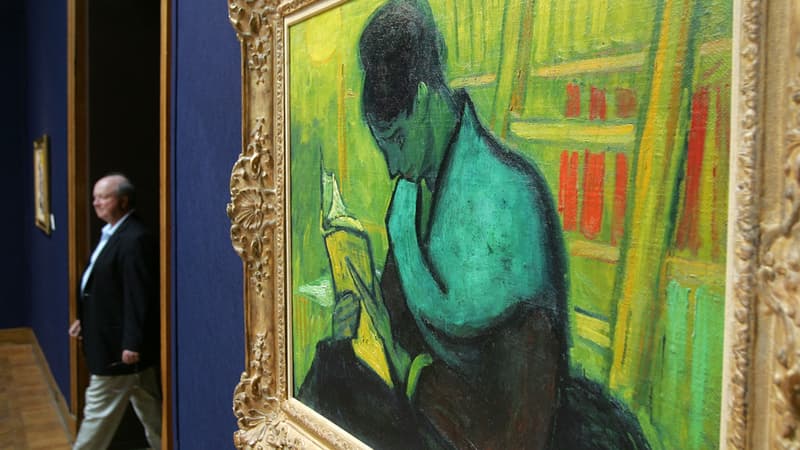 "Une Liseuse de romans", de Van Gogh, en 2005.