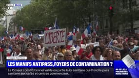 Covid-19: les manifestations anti-pass sanitaire favorisent-elles les contaminations ?