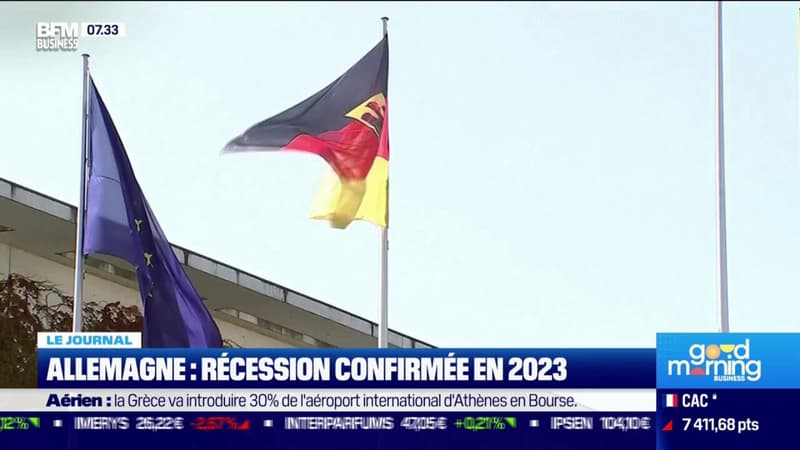 Allemagne : récession confirmée en 2023