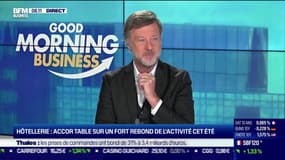 Sébastien Bazin, PDG d'Accor, était l'invité ce jeudi matin de Good Morning Business sur BFM Business.