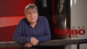 Alain Dorval, la voix française de Sylvester Stallone, en septembre 2019.