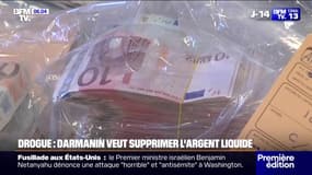 Drogue: Gérald Darmanin souhaite supprimer l'argent liquide afin de mettre fin aux points de deal