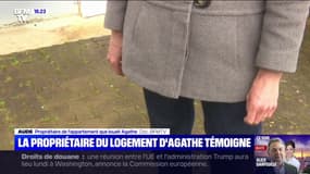 Disparition d'Agathe: "On voit que c'est une personne sérieuse et discrète": Aude, la propriétaire du logement de la jeune femme, témoigne sur BFMTV