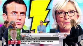 "Marine Le Pen c'est pire que Macron en terme économique", lance Adrien Quatennens