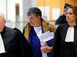 L'animateur vedette de télévision et agent immobilier Stéphane Plaza au tribunal correctionnel de Paris, le 9 janvier 2025