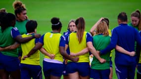 Gaëlle Mignot et les joueuses du XV de France feront leur entrée en lice à la Coupe du monde face à l'Italie. 