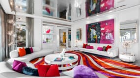 Cette villa est célèbre par sa décoration Pop Art