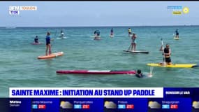 Sainte-Maxime: initiation au stand up paddle