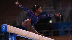 Simone Biles aux JO de Tokyo