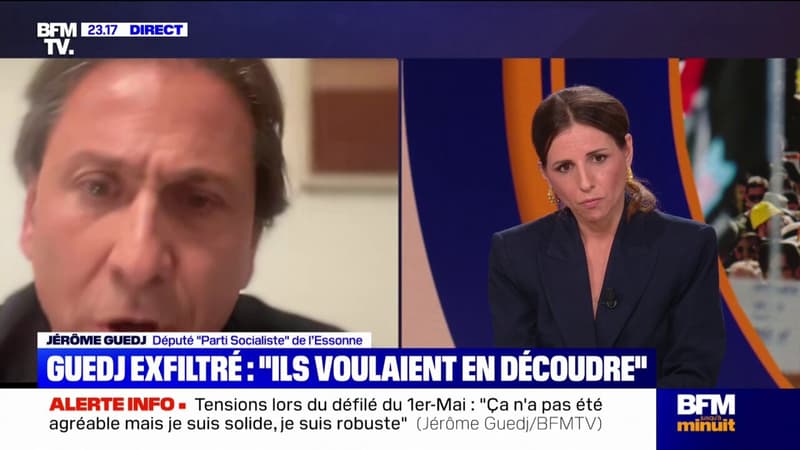 Jérôme Guedj exfiltré du cortège parisien: le député socialiste dénonce une 