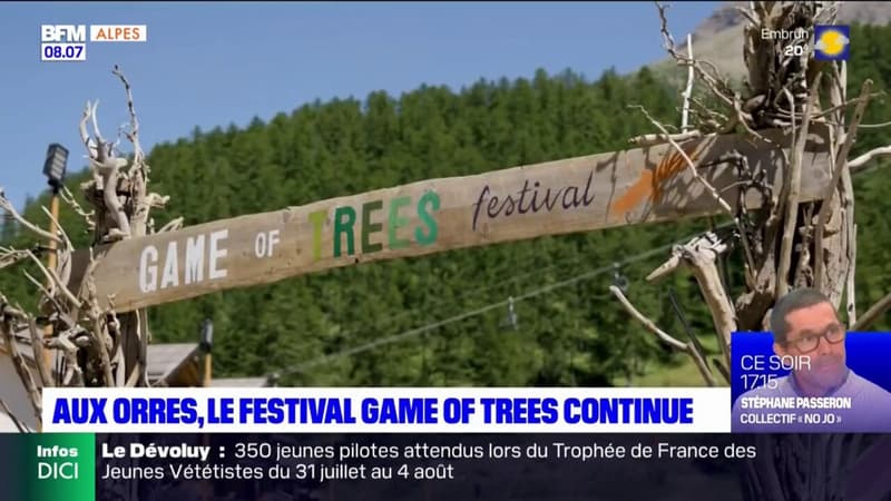 Les Orres: le festival Games of Trees se poursuit jusqu'à ce jeudi