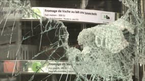 Le distributeur automatique de Thomas Ouvrard, agriculteur à Saint-Jean-de-la-Motte (Sarthe) a été vandalisé