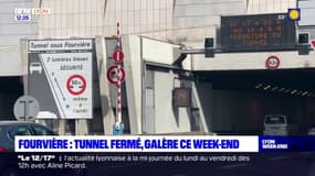 Lyon: le tunnel de Fourvière fermé ce week-end pour maintenance