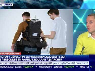 Tech for Good Awards: Wandercraft développe le premier exosquelette qui aide les personnes en fauteuil roulant à marcher - 28/09