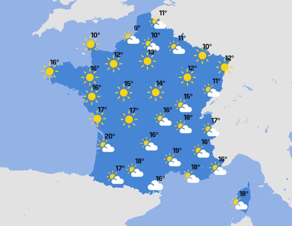 La météo du jeudi 22 avril 2021 La météo du jeudi 22 avril 2021