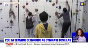 Paris: la semaine olympique au gymnase des Lilas