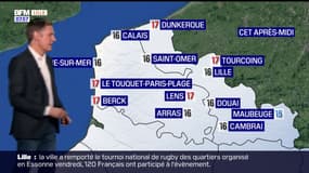 Météo Nord-Pas-de-Calais: des averses et du vent ce samedi, 16°C à Lille et 17°C à Dunkerque