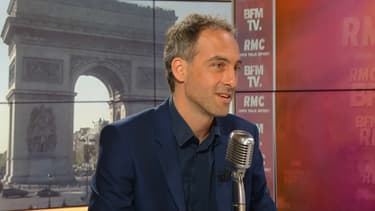 Raphaël Glucksmann sur BFMTV et RMC le 16 mai.