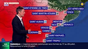 Météo Côte d’Azur: un dimanche très chaud et ensoleillé, 30°C à Nice et 32°C à Tende