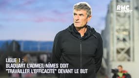 Ligue 1 : Blaquart l’admet, Nîmes doit "travailler l’efficacité" devant le but
