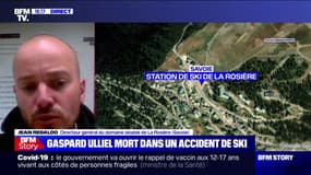 Mort de Gaspard Ulliel: l'acteur "n'était pas casqué", explique le directeur du domaine skiable de La Rosière