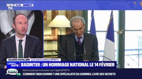 L'hommage national à Robert Badinter se déroulera mercredi place Vendôme