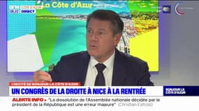 Nice: Christian Estrosi veut organiser un congrès de la droite à la rentrée