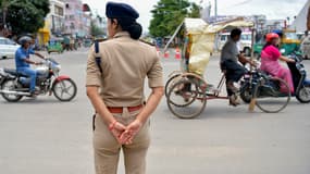Une policière à Tripura en Inde, le 26 juin 2025. (Illustration)