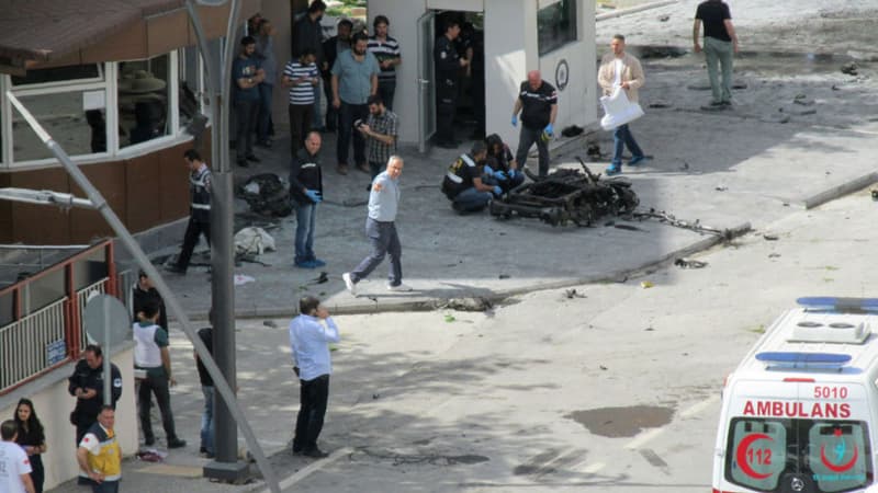 L'explosion d'une voiture piégée à Gaziantep, en Turquie, le 1er mai 2016. (image d'illustration)