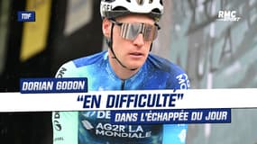 Tour de France (E18) : Dorian Godon “en difficulté” dans l'échappée du jour
