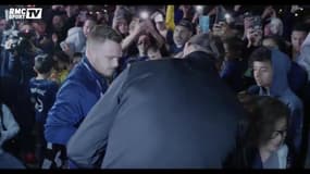 MLS: Ibrahimovic débarque à Los Angeles, les premières images
