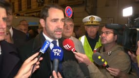 Christophe Castaner ce lundi soir à Marseille.