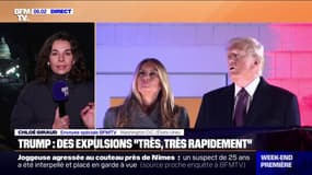 Investiture: Donald Trump promet des expulsions "très, très rapidement"