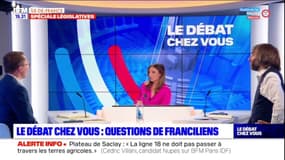 Cédric Villani, député sortant, candidat Nupes et Paul Midy, candidat Ensemble de la 5e circonscription de l'Essonne débattent de la proposition de loi du gouvernement sur le pouvoir d'achat