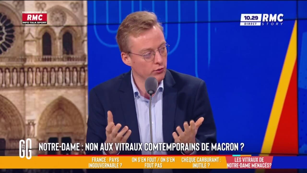 Notre Dame Non Aux Vitraux Contemporains De Macron