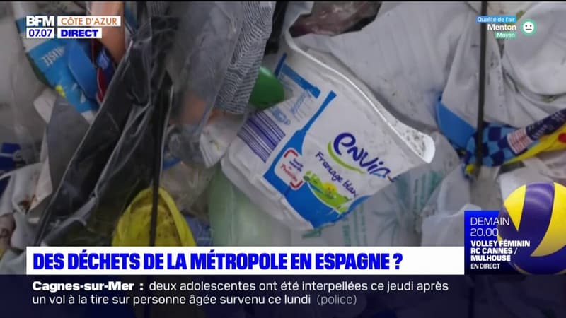 Les déchets de la Métropole de Nice sont-ils envoyés illégalement en Espagne?