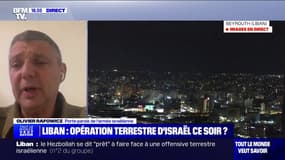 Olivier Rafowicz (porte-parole de l'armée israélienne): "À l'heure où nous parlons, il n'y a aucune information que je peux vous confirmer sur une opération terrestre (au Liban)" 