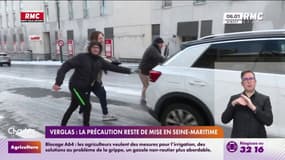 Verglas : la précaution reste de mise en Seine-Maritime