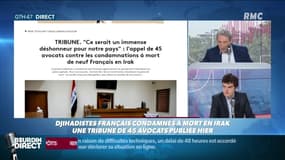 Jihadistes condamnés à mort en Irak: un "immense déshonneur" pour la France selon des avocats