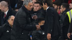 José Mourinho et Antonio Conte