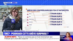 Grève à la SNCF: les prévisions de trafic de ce jeudi 30 novembre
