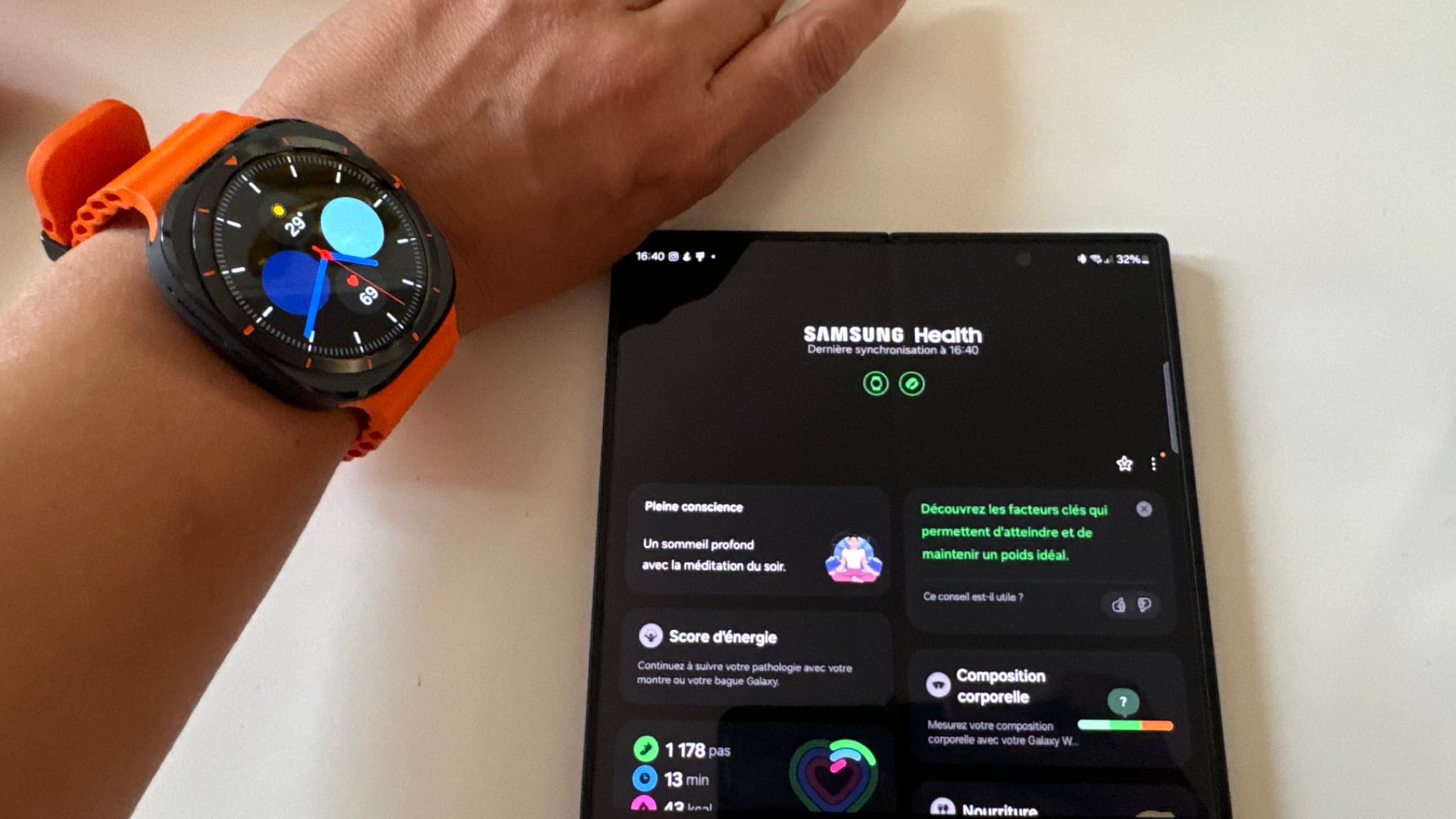 Pour suivre sa santé, avoir une Galaxy Watch et une Galaxy Ring rend les mesures plus précises, mais à un certain coût.