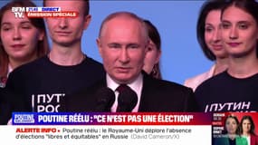 "Je voudrais remercier les citoyens de Russie": Vladimir Poutine s'exprime après sa réélection à la présidence russe