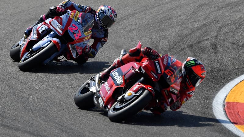 GP d'Aragon : Bagnaia devant Bastianini