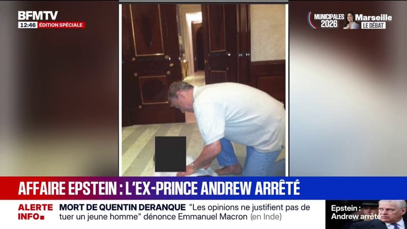 Affaire Epstein: l'ex-prince Andrew arrêté et placé en garde à vue
