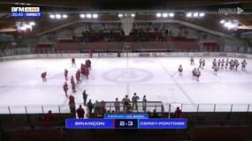 Hockey: les Jokers de Cergy-Pontoise l'emportent face aux Diables Rouges de Briançon