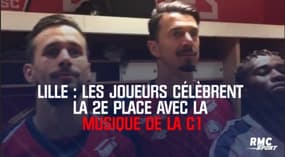 Lille : Les joueurs célèbrent la deuxième place avec la musique de la C1