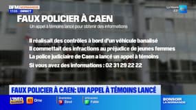 Caen: un appel à témoins lancé pour trouver les victimes potentielles d'un faux policier